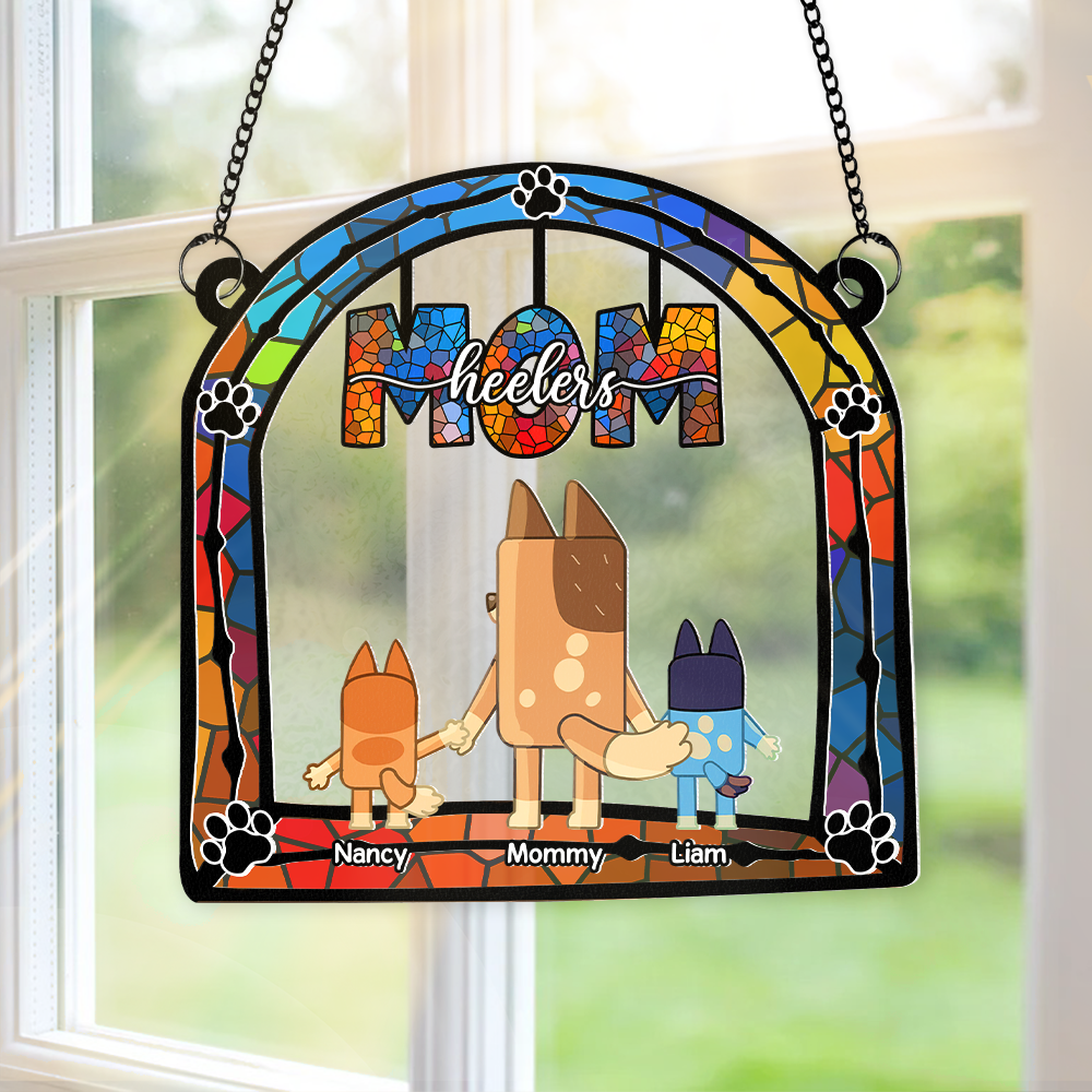 Personalized Gifts For Mom Window Hanging Suncatcher Ornament 03ohpu140225 - Image 4