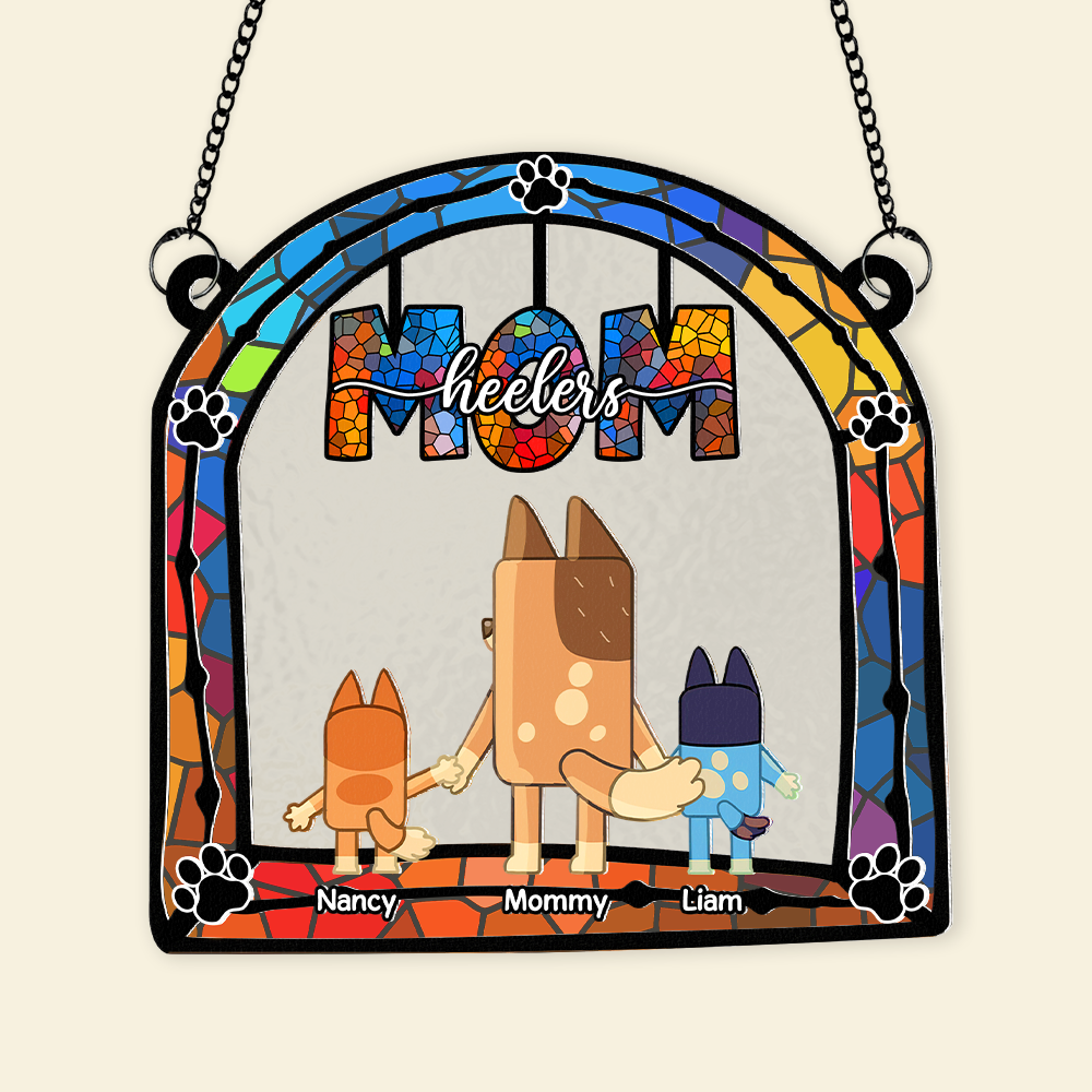 Personalized Gifts For Mom Window Hanging Suncatcher Ornament 03ohpu140225 - Image 7