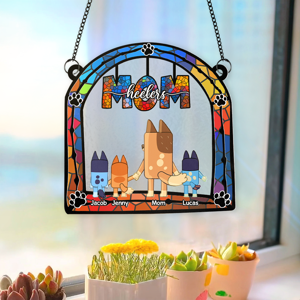 Personalized Gifts For Mom Window Hanging Suncatcher Ornament 03ohpu140225 - Image 8