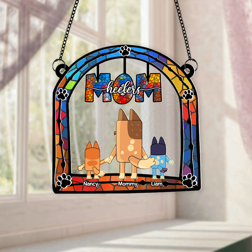 Personalized Gifts For Mom Window Hanging Suncatcher Ornament 03ohpu140225 - Image 6