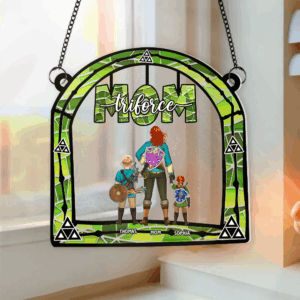 Alternative view of Personalized Gifts For Mom Window Hanging Suncatcher Ornament 03ohpu150225hg