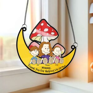 Personalized Gifts For Mom Window Hanging Suncatcher Ornament Mother's Day 06KAMH070325PA