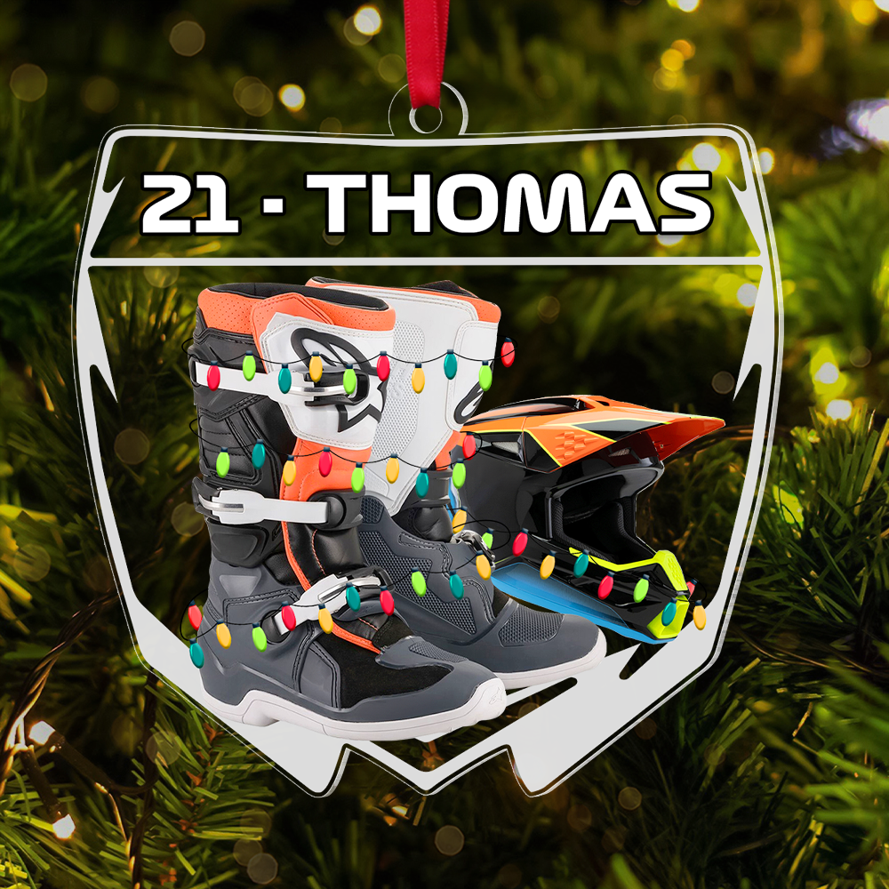Personalized Gifts For Motocross Lovers Christmas Ornament 01hupu021124 - Image 7