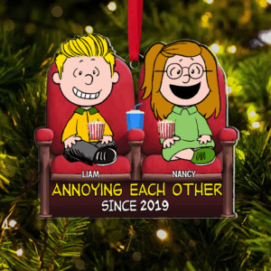 Personalized Gifts For Movie Couple Christmas Ornament 04ohpu081124hh