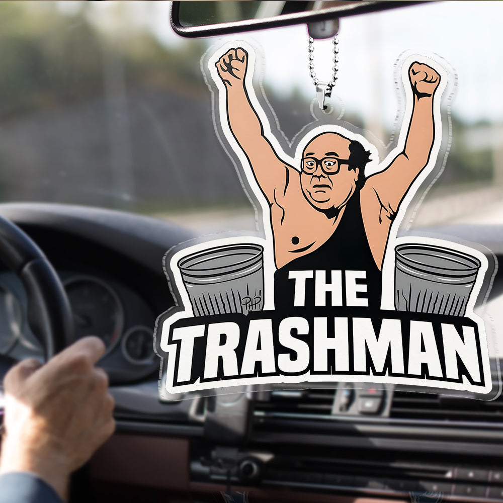 Alternative view of Personalized Gifts For Movie Fans Car Ornament 01hudc030824 Funny Man