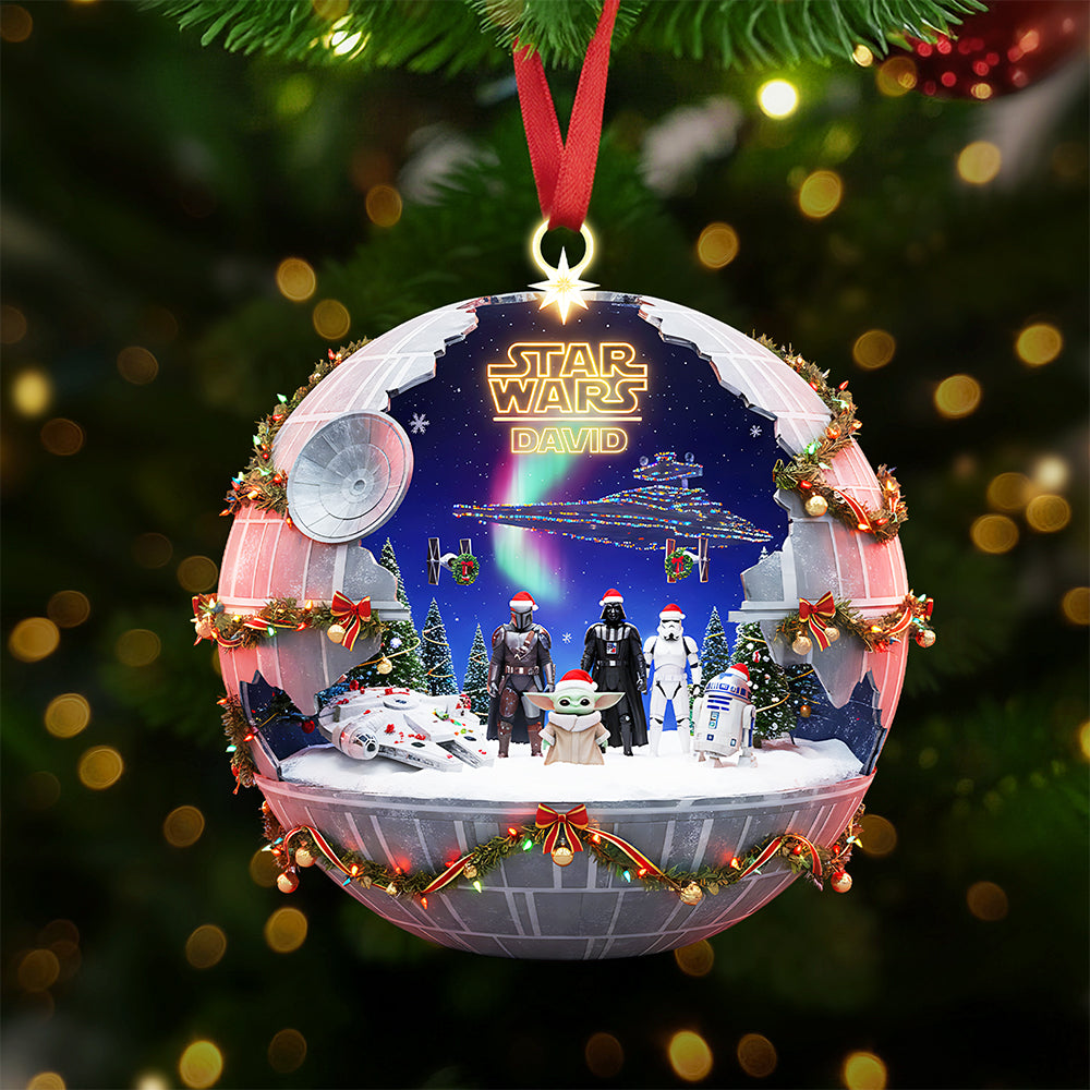 Alternative view of Personalized Gifts For Movie Fans Christmas Ornament 03kita230925