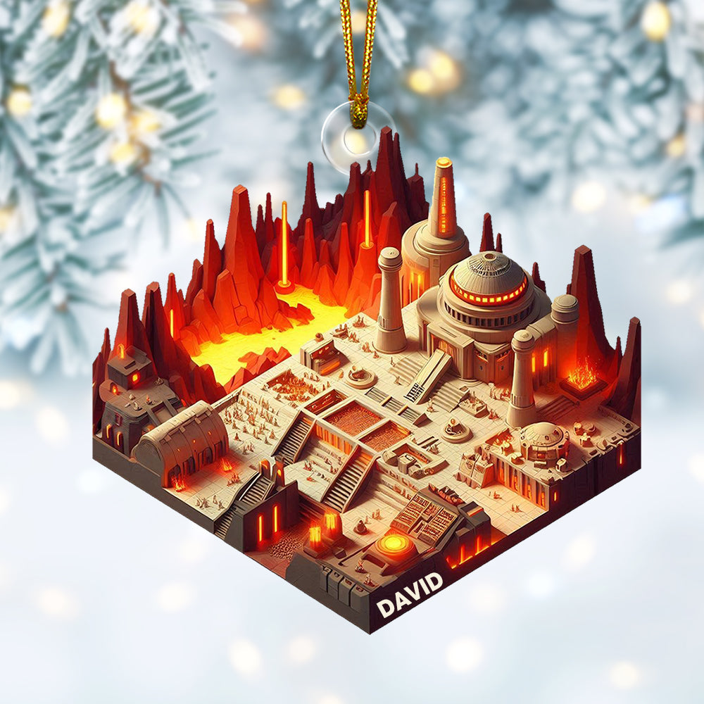 Alternative view of Personalized Gifts For Movie Lover Christmas Ornament 04OHQN131124