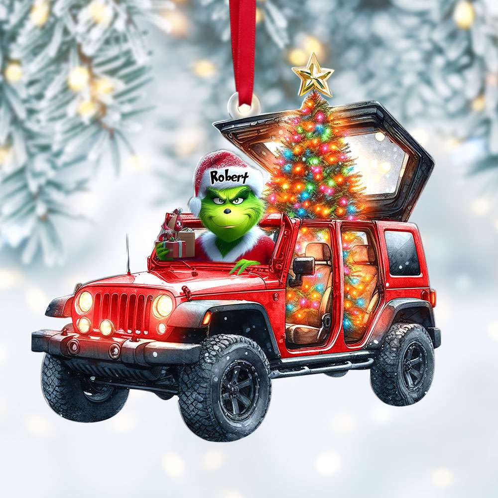 Alternative view of Personalized Gifts For Off Road Car Ornament Christmas 04OHTI071124
