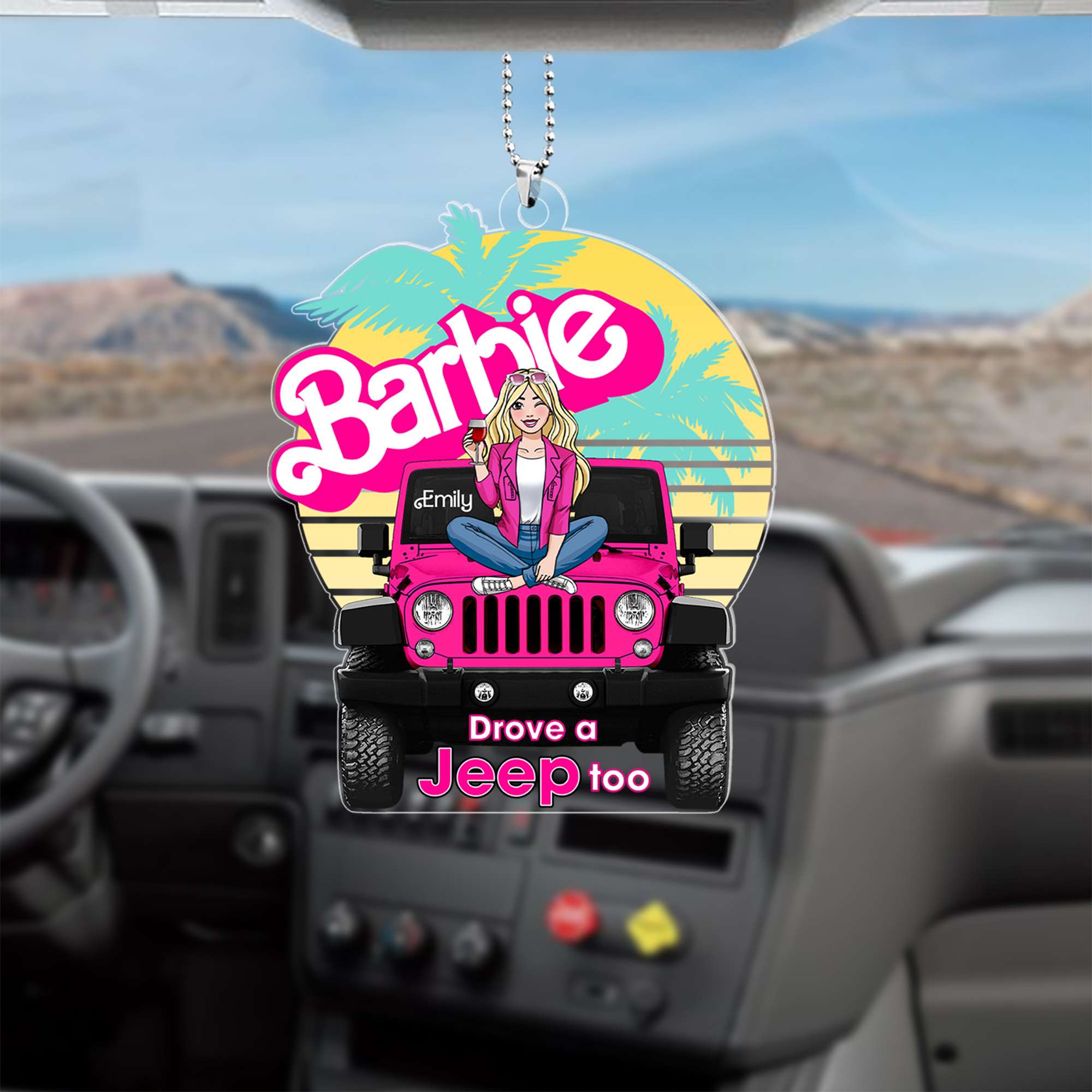 Personalized Gifts For Off Road Lover Car Ornament 01KAQN130624HH