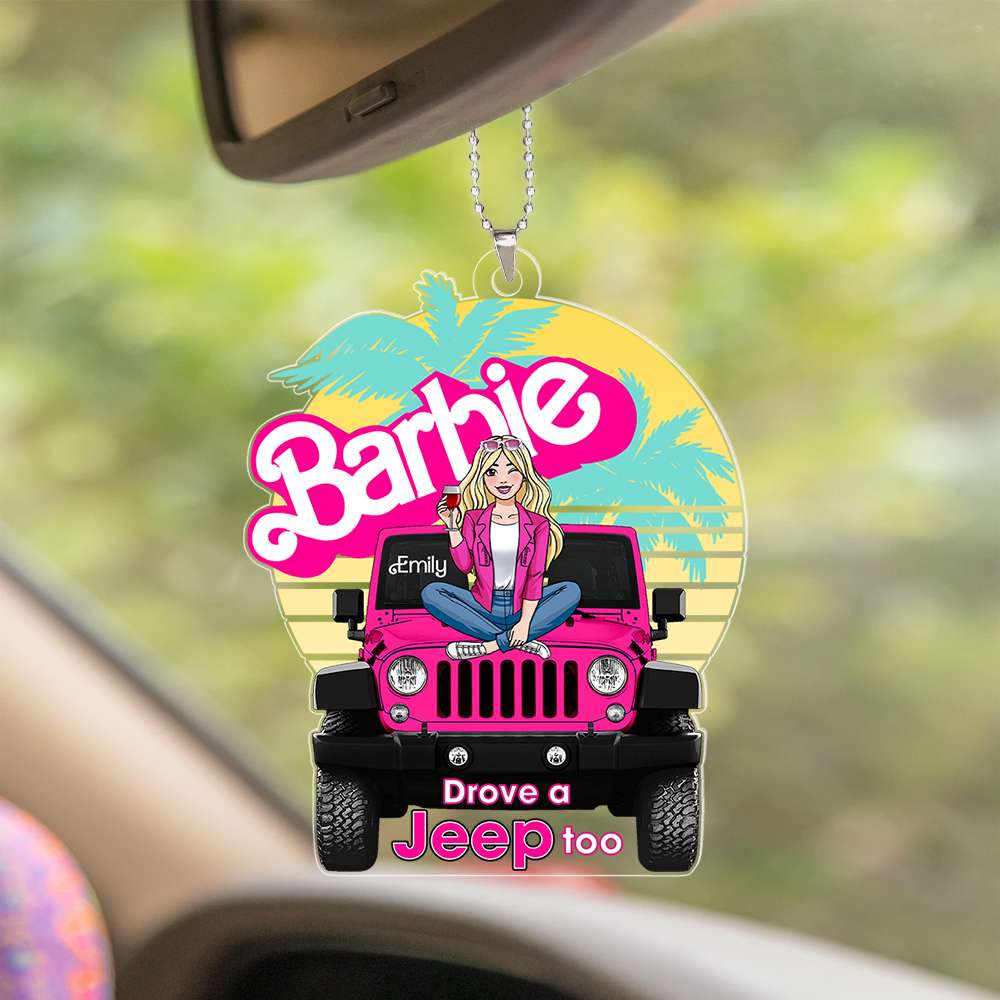 Alternative view of Personalized Gifts For Off Road Lover Car Ornament 01KAQN130624HH