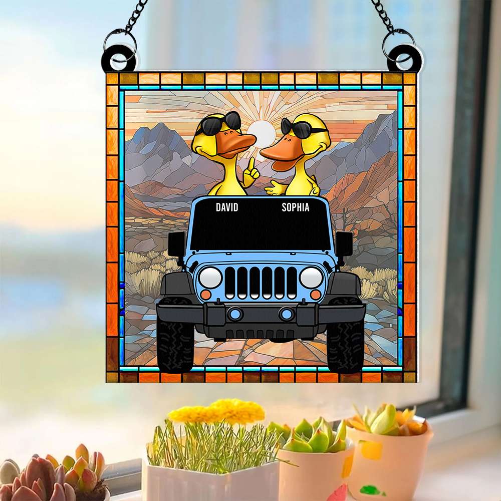 Personalized Gifts For Off Road Lovers Suncatcher Ornament 04qhqn040624