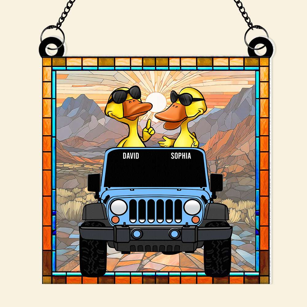 Personalized Gifts For Off Road Lovers Suncatcher Ornament 04qhqn040624 - Image 4