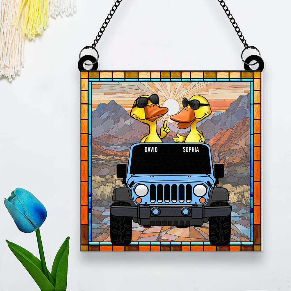Personalized Gifts For Off Road Lovers Suncatcher Ornament 04qhqn040624 - Image 3