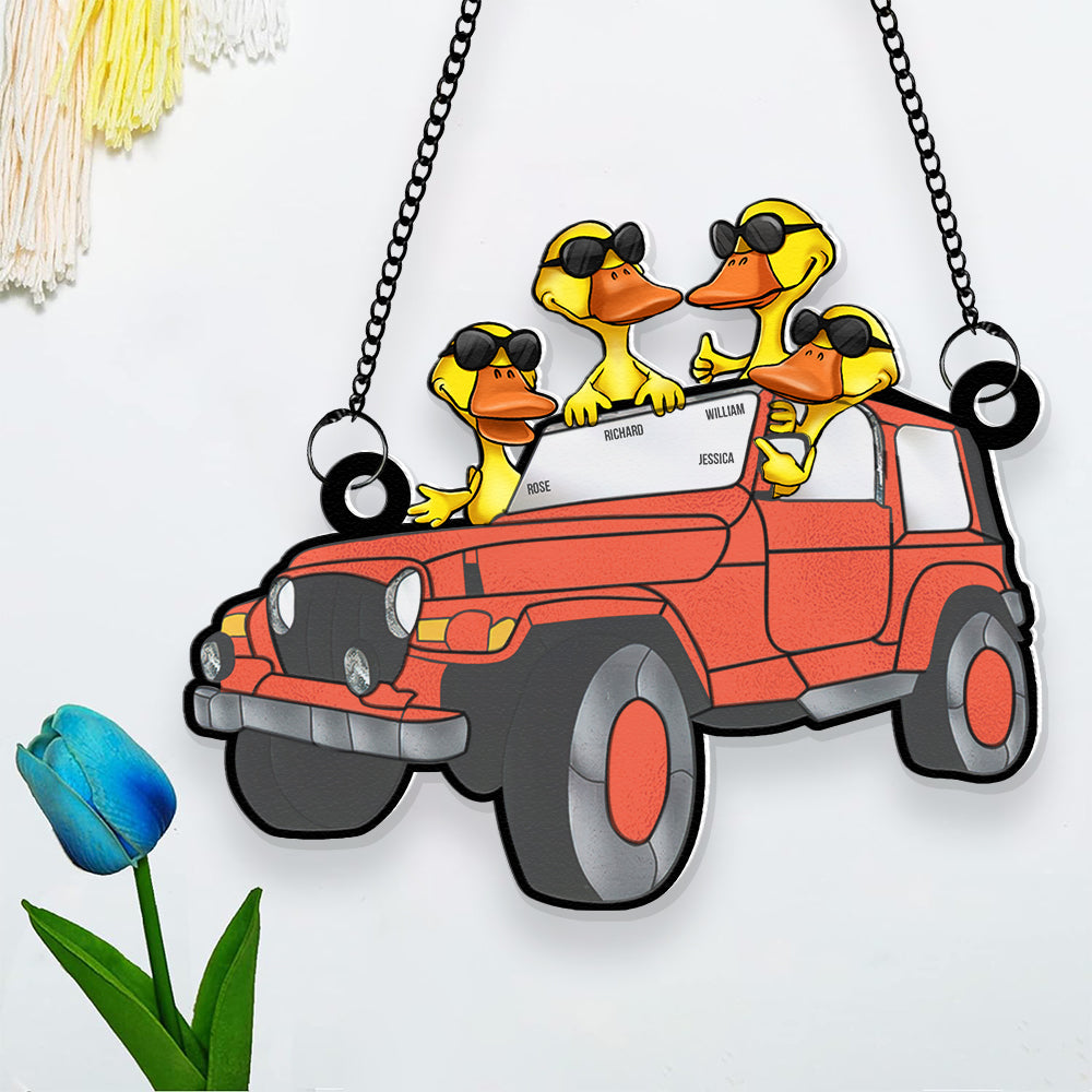 Personalized Gifts For Off Road Lovers Suncatcher Ornament 05qhqn040624 - Image 3