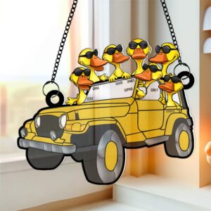 Alternative view of Personalized Gifts For Off Road Lovers Suncatcher Ornament 05qhqn040624