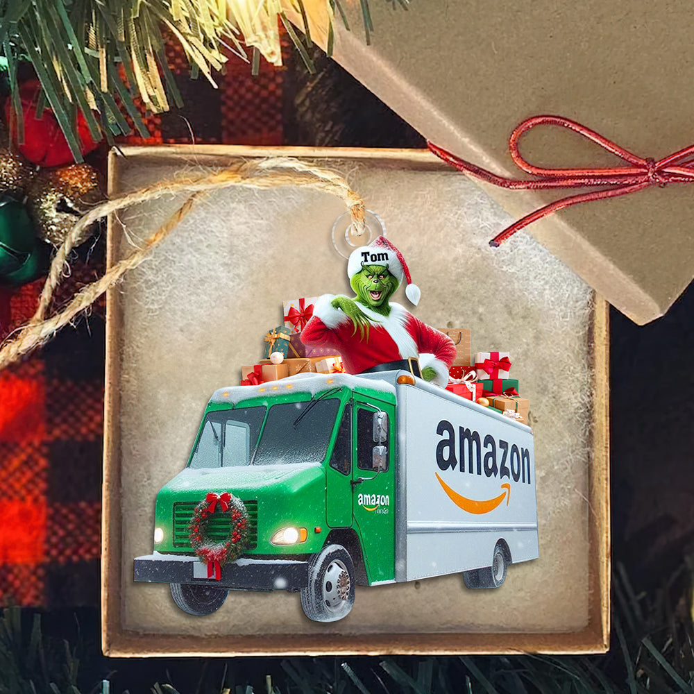 Personalized Gifts For Postal Worker Christmas Ornament 03ohtn071124