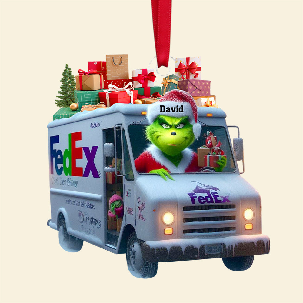 Personalized Gifts For Postal Worker Christmas Ornament 03ohtn071124 - Image 4