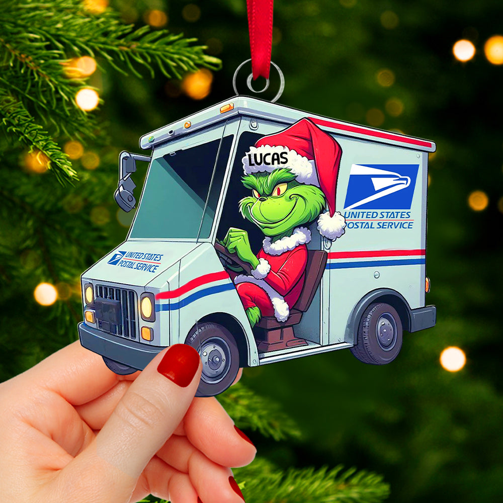 Personalized Gifts For Postal Worker, How The Postal Worker Saved Christmas 02qhtn071124 - Image 3