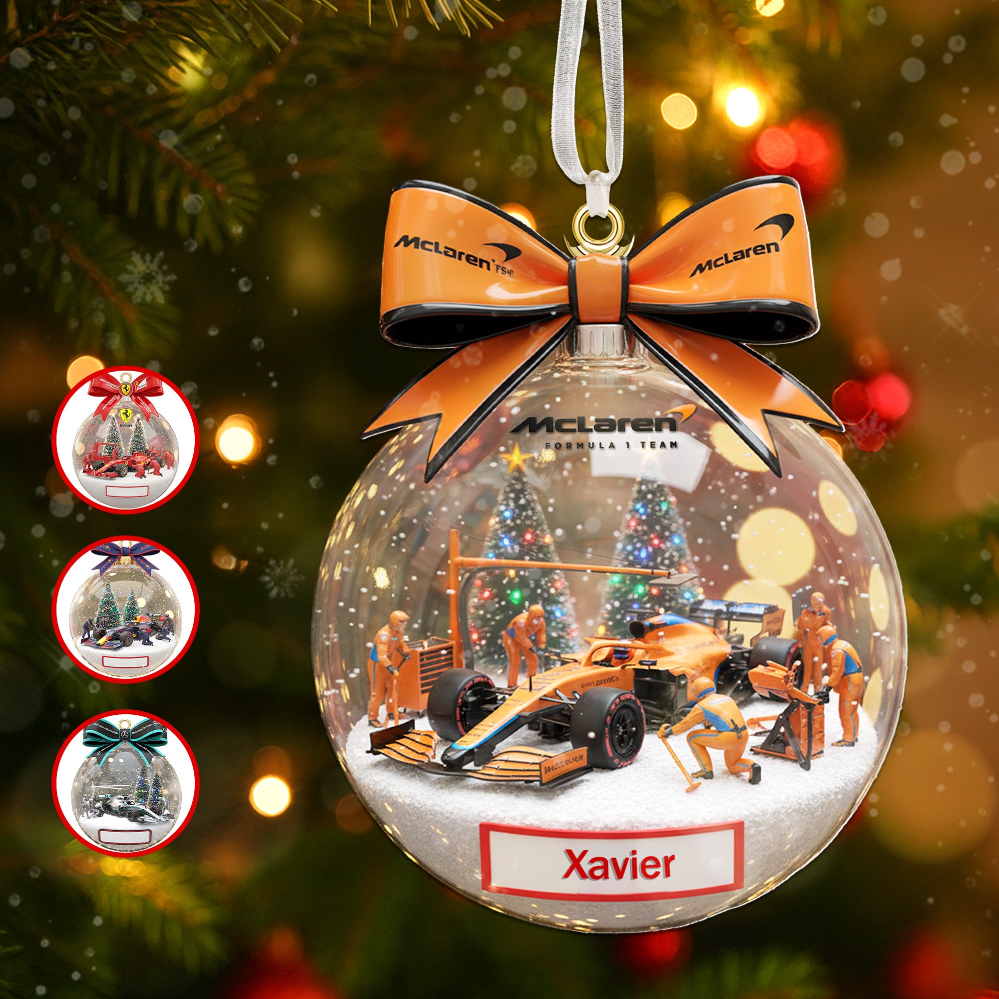 Personalized Gifts For Racing Lovers Christmas Ornament 03hymg031025 - Image 3