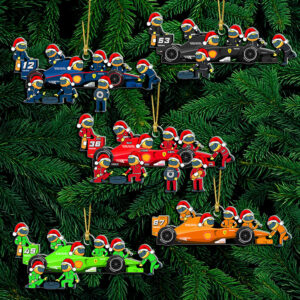 Personalized Gifts For Racing Team Christmas Ornament 02qhqn250924