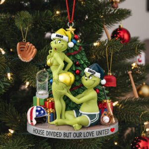 Alternative view of Personalized Gifts For Sport Lover Couple Christmas Ornament 03hutn250925