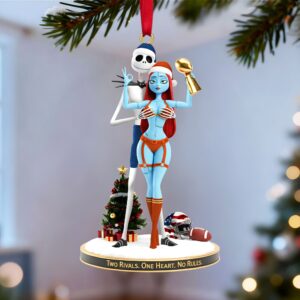 Alternative view of Personalized Gifts For Sports Couple Christmas Ornament 01ohtn281025