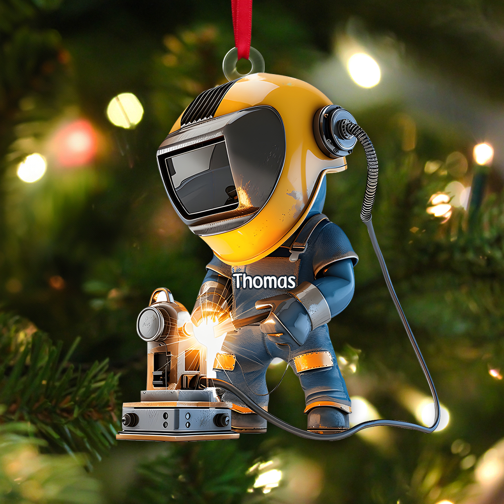 Personalized Gifts For Welder Christmas Ornament 01ohpu201124