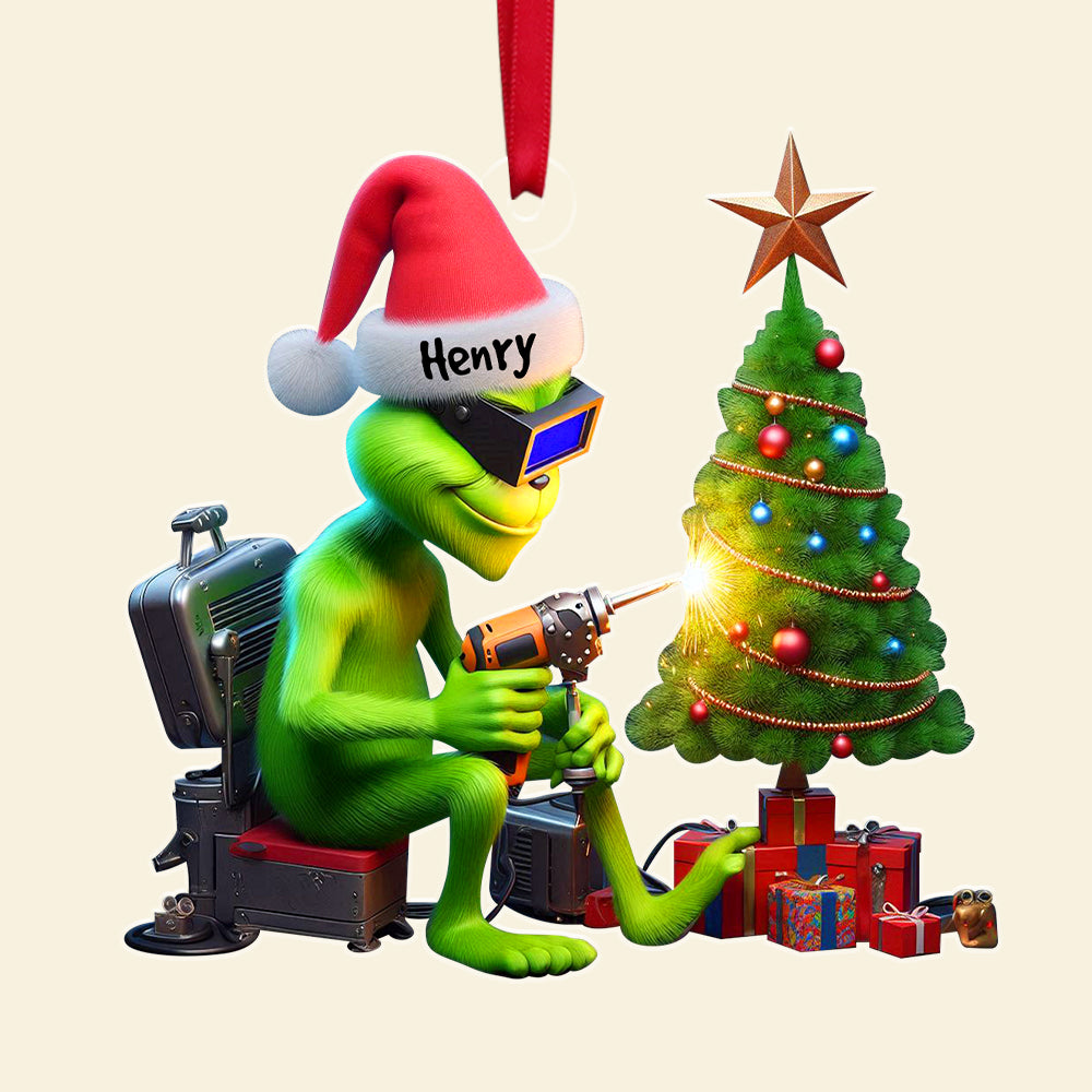 Personalized Gifts For Welder Christmas Ornament 04OHDT201124 - Image 5