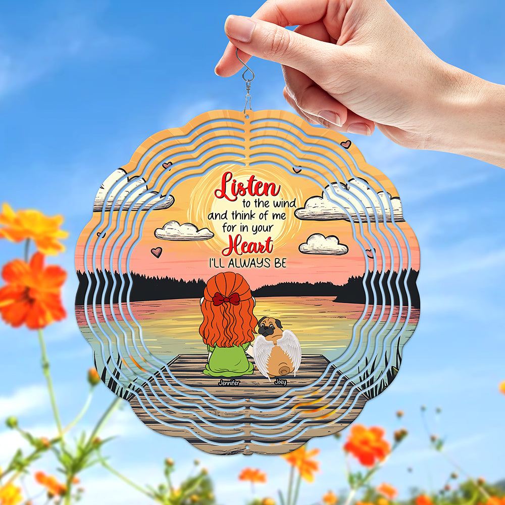 Personalized Memorial Gifts For Dog Lovers Wind Spinner 02tgqn210225hg - Image 3