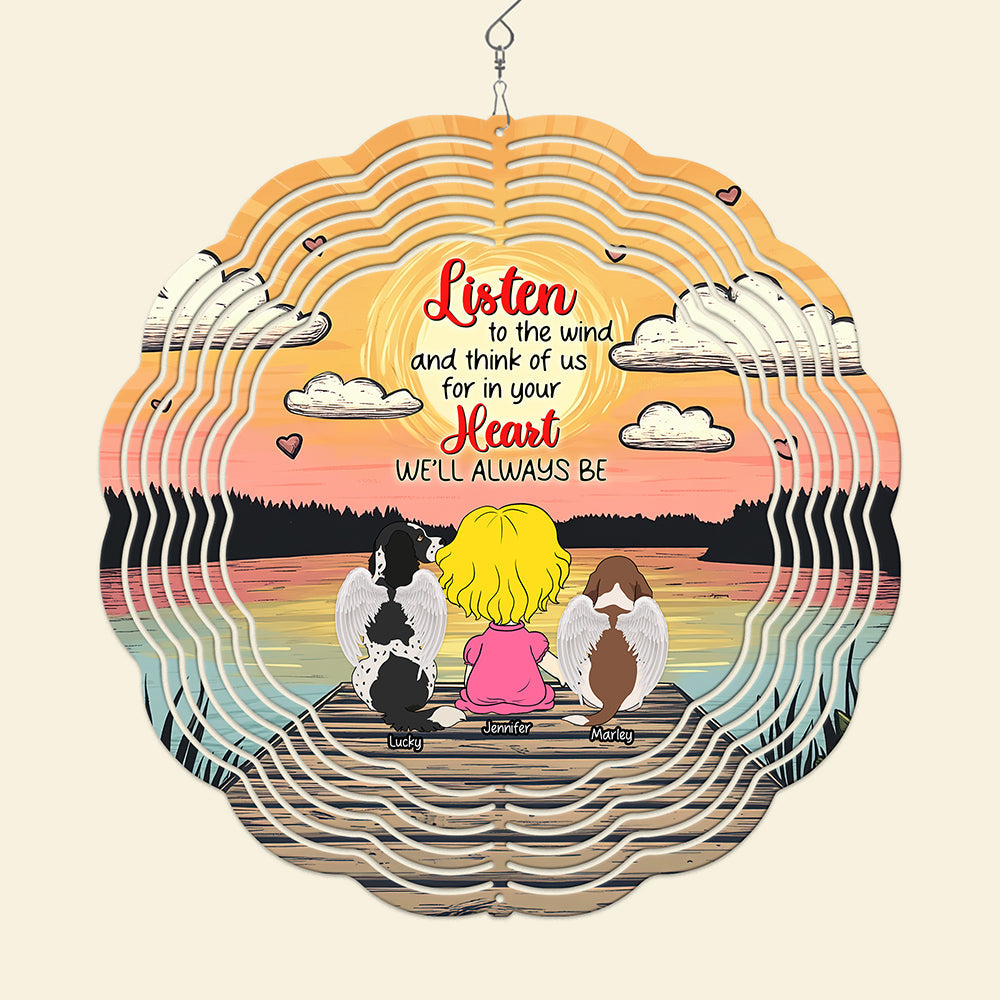 Personalized Memorial Gifts For Dog Lovers Wind Spinner 02tgqn210225hg - Image 4