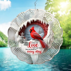 Personalized Memorial Wind Spinner 02kaqn191224 Red Cardinal