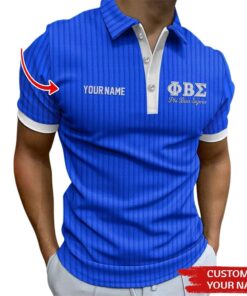 Personalized Phi Beta Sigma Polo Shirt