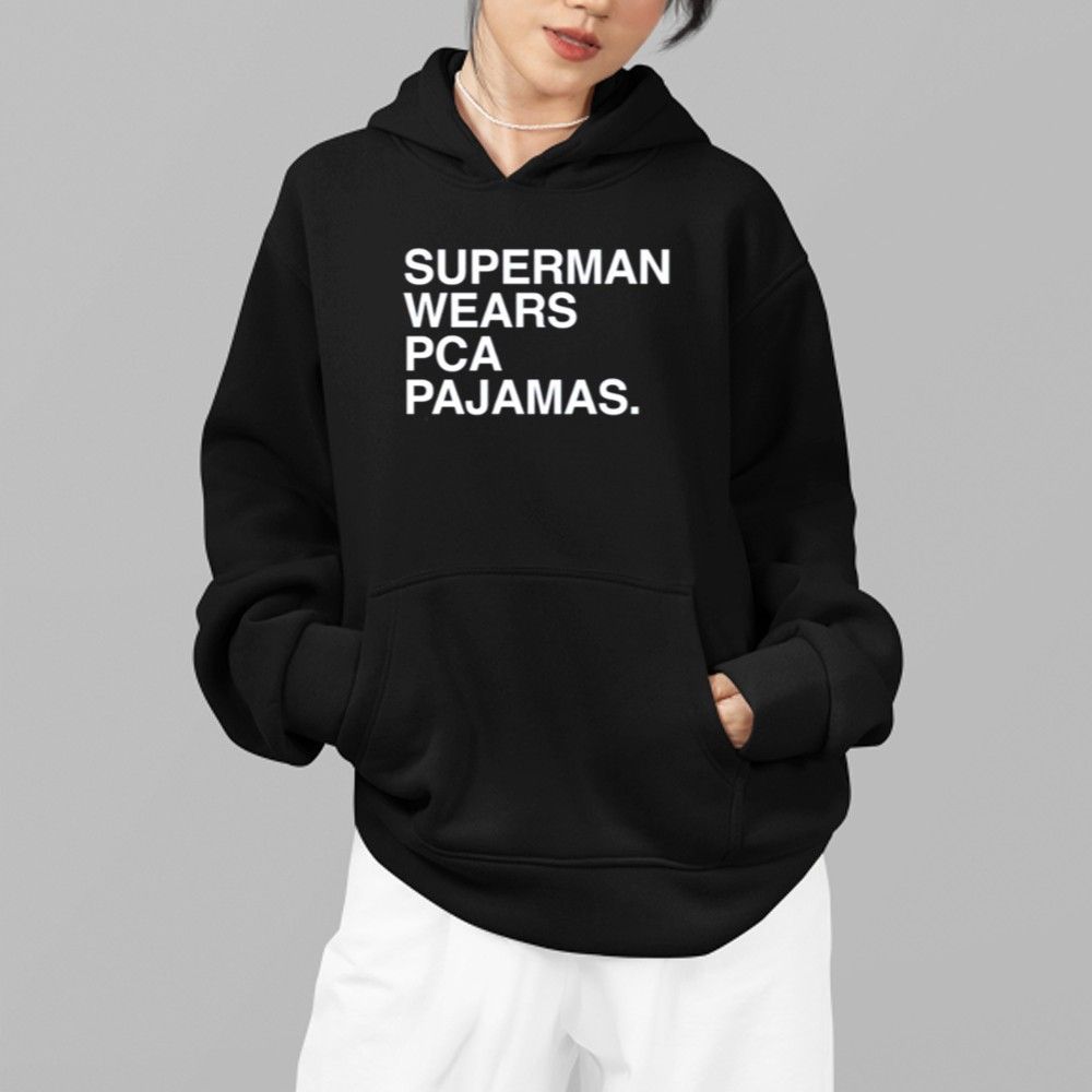 Pete Crow-Armstrong Superman Wears Pca Pajamas Shirt - Image 4