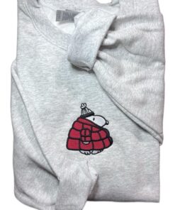Alternative view of Random Snoopyy Winter Puffer Jacket Embroidered Sweatshirt