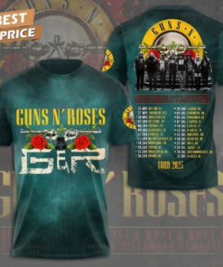 2025 Guns N’ Roses Tour Limited Edition T-Shirt