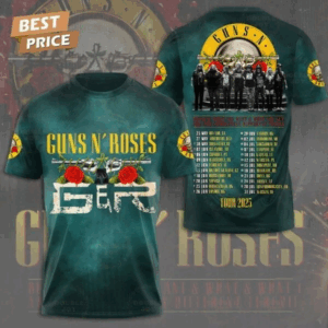 2025 Guns N’ Roses Tour Limited Edition T-Shirt