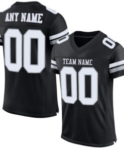 Alternative view of Custom Mesh Football Jersey, Custom Personalized Football Jersey - Name & Number