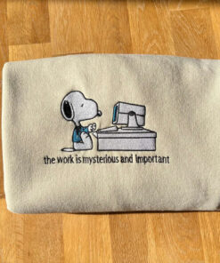 Alternative view of Severance x Snoopy Embroidered Crewneck