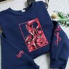 Igris Solo Leveling Sweatshirt and Hoodie, Anime Embroidered Shirt, Gifts for Anime Lovers