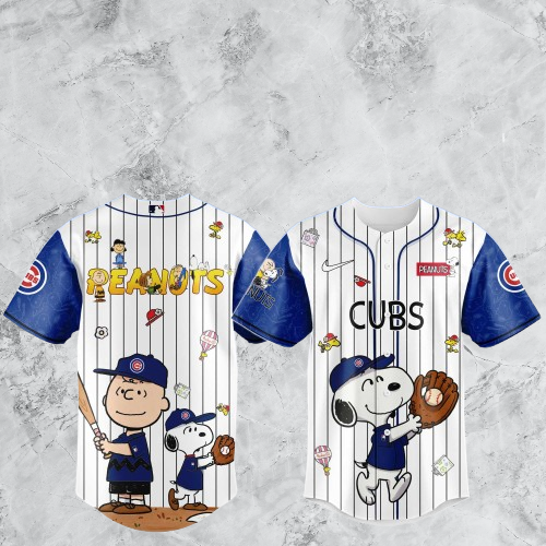 Chicago Cubs Snoopy Special Edition Jersey - Image 3
