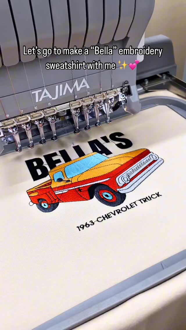 Charlie & Bella Embroidery Sweatshirt, Twilight Fantasy Embroidery, Father’s Day Gift - Image 5