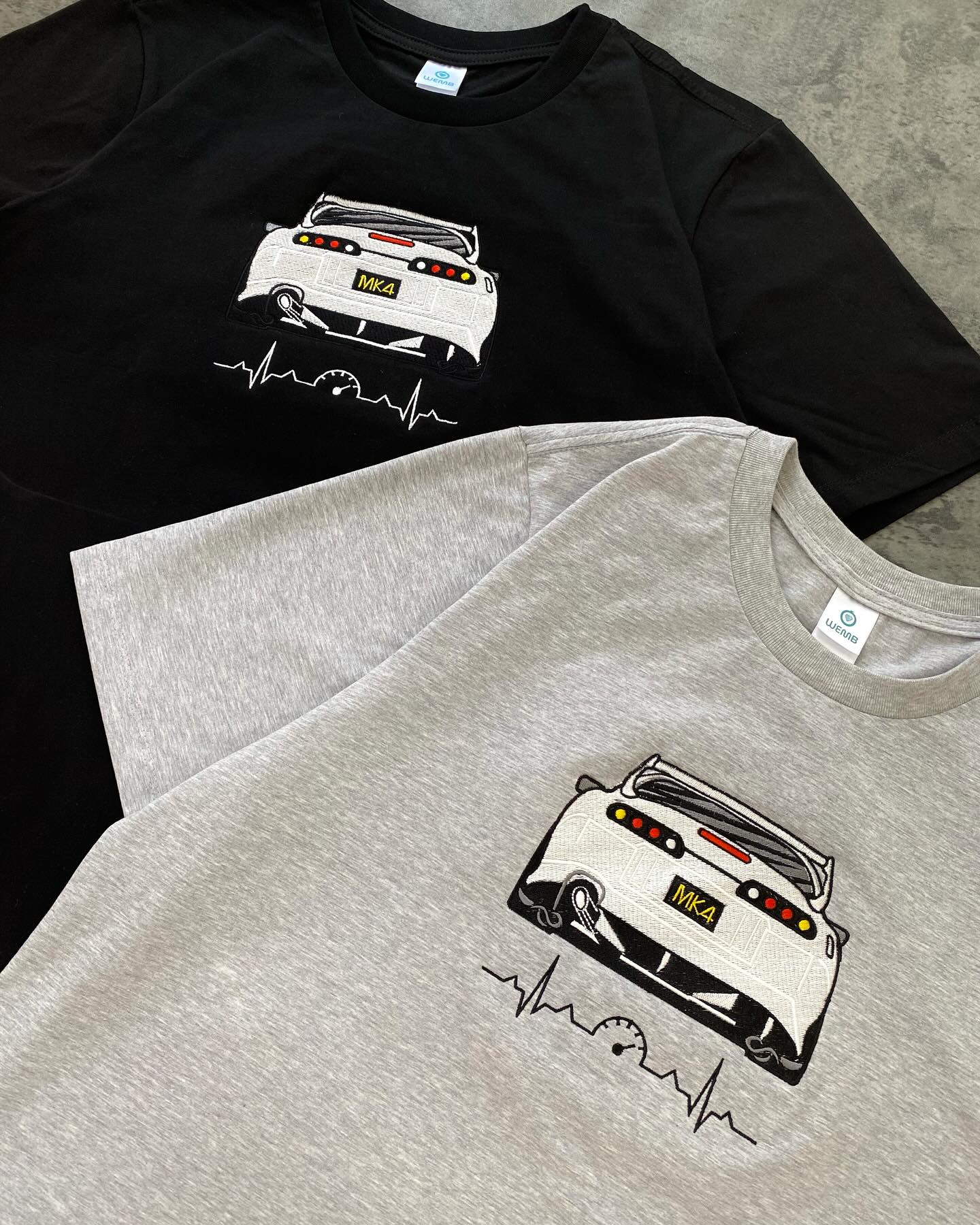 Porsche 911 Embroidered Sweatshirt, MK4 Embroidery Hoodie