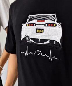 Alternative view of Porsche 911 Embroidered Sweatshirt, MK4 Embroidery Hoodie