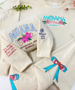 Alternative view of Moana Embroidery Sweatshirt