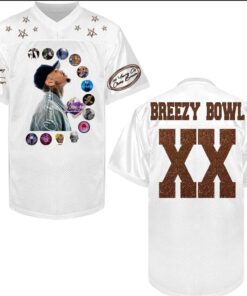 Chris Brown Breezy Bowl Football Jersey, Personalized Breezy Bowl XX 2025 Shirt
