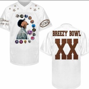 Chris Brown Breezy Bowl Football Jersey, Personalized Breezy Bowl XX 2025 Shirt