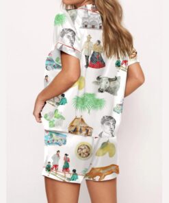 Alternative view of Philippines Filipino Satin Pajama Set