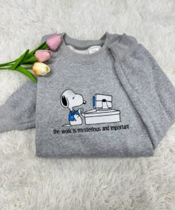 Severance x Snoopy Embroidered Crewneck