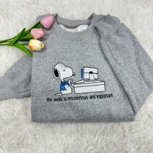Severance x Snoopy Embroidered Crewneck