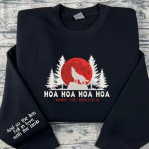 Twilight Forks Embroidery Sweatshirt, Vampire Inspired Embroidery Hoodie, Bella & Edward Quote Trendy Embroidery